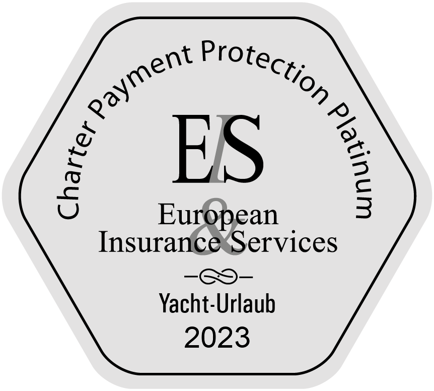 EIS Versicherung Platinum Siegel für Yacht-Urlaub