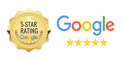 5 Sterne auf Google