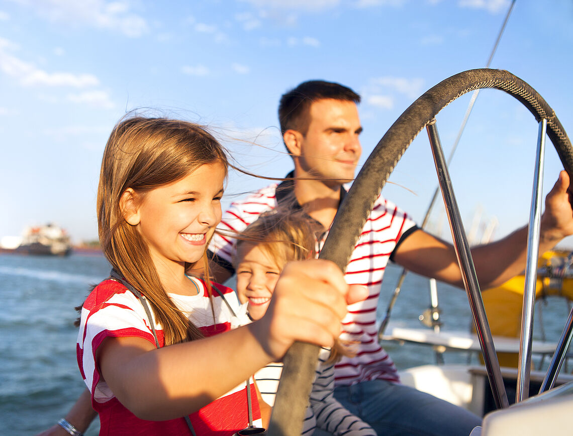 Segeltörn für Familien