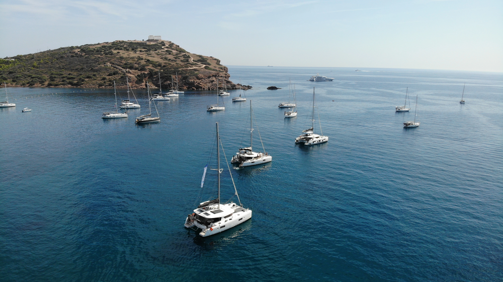 Kap Sounion mit Poseidon Tempel
