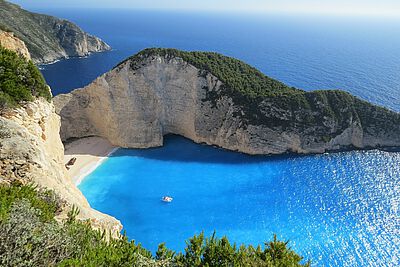 Navagio-Bucht (Schiffswrackbucht)