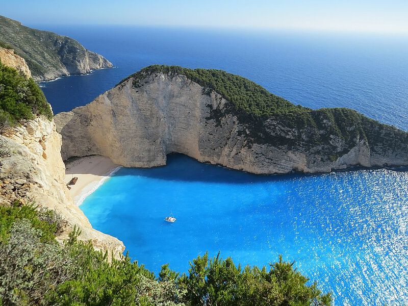 Navajo-Bucht auf Zakynthos