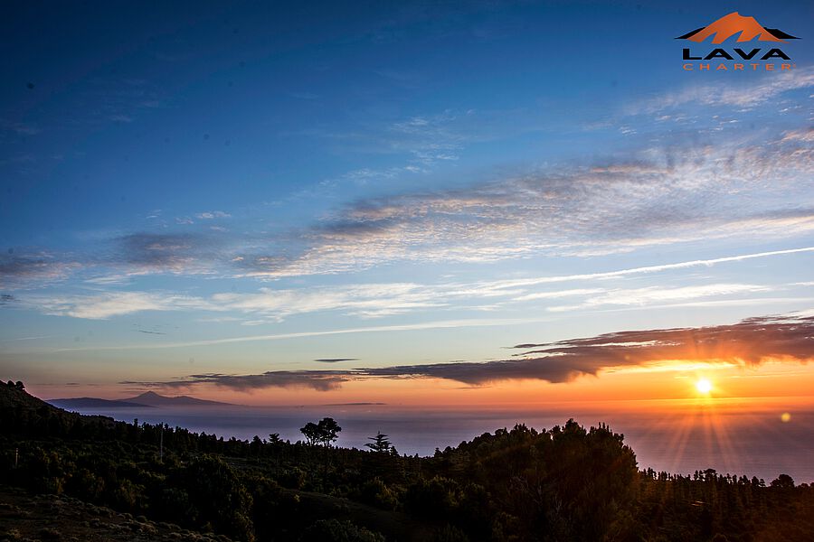Sonnenuntergang auf der Kanaren
