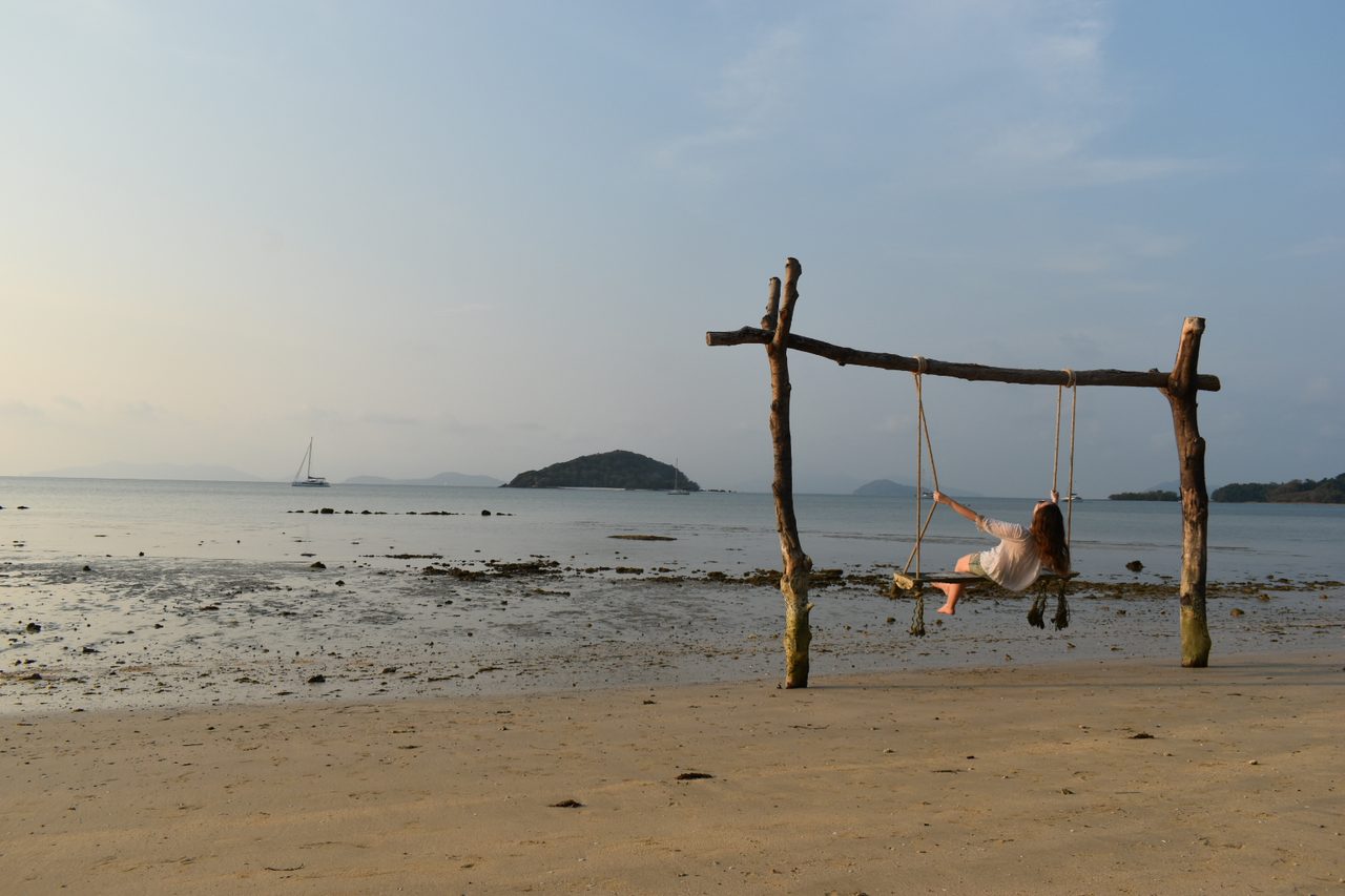 Schaukel am Strand von Koh Chang