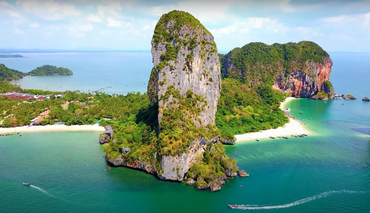 Kalksteinfelsen am Phra Nang Beach, Railay