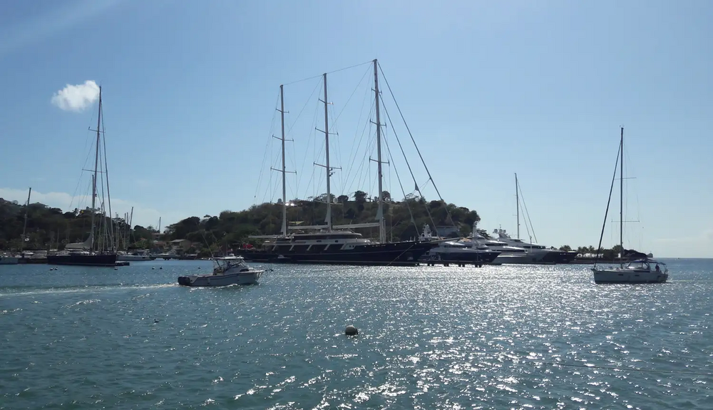 Der Hafen von Grenada