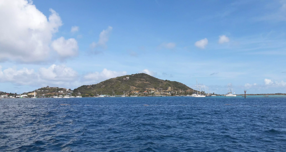 Blick auf Union Island