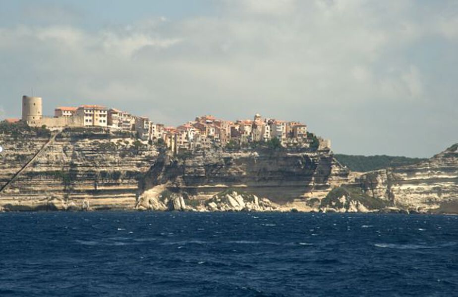 Blick auf Bonifacio