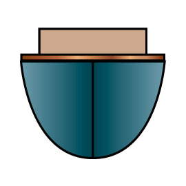 Monohull (front view)