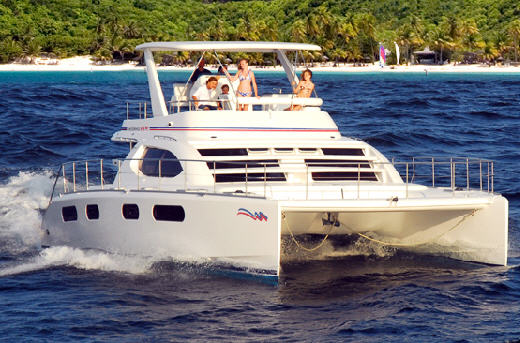 Power catamaran